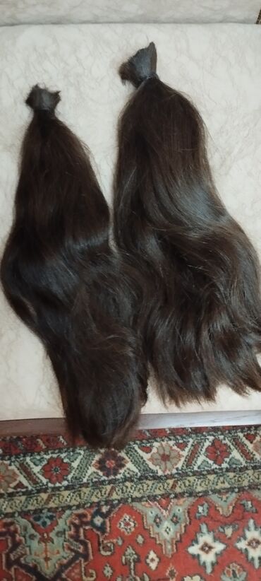 təbii saç satışı: Tebii ushaq saci uzunlugu 35 sm 155 qram