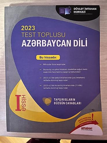 az dili: DİM (Dövlət İmtahan Mərkəzi) nəşrləri – 9 illik buraxılış imtahanına — 6