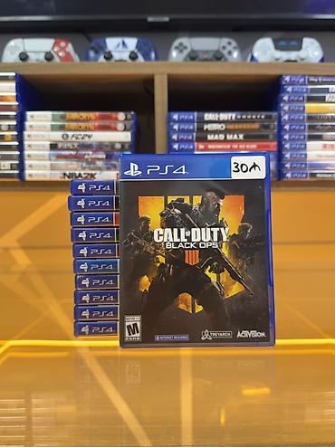 ps 4 oyun diski: Call of Duty Black Ops 4-PS4 diski Oyun diski tam işlək vəziyyətdədir — 1