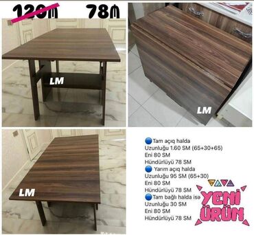 стол и табуретки для кухни: Yeni 🦋KƏPƏNƏK 🦋masalar Birbaşa istehsalçıdan alın‼️ Qiymət : 78₼
