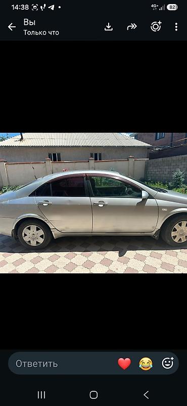 2003: Nissan Primera: 2003 г., Автомат, Бензин, Седан — 1