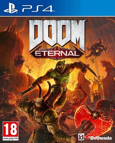 doom eternal: Ps4 üçün doom eternals oyun diski. Tam yeni, original bağlamada