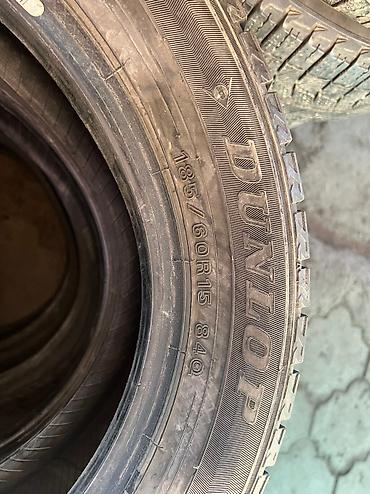 60: Зимняя японская шина. Фирма Dunlop made in Japan. Размер 185/60R15 — 6