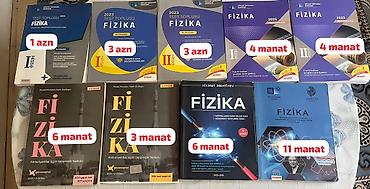 varli ata kasib ata: Fizika üzrə hazırlıq və abituriyent kitabları dəsti Tərkib: - “Test — 1