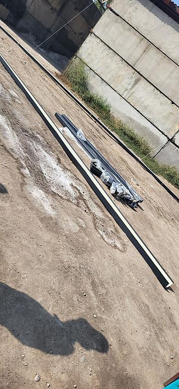 Водосточные желоба: УЙУНУЗДУН РАЗМЕРИНДЕ ЗАМАНБАП БЕЗШОВНЫЙ ОТЛИВ ЧЫГАРЫП БЕРЕБИЗ. СТЫК — 3