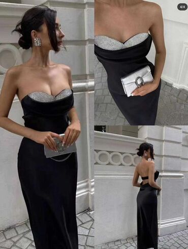 elegantna crno bela haljina dobijenapoklon broj: Elegantna haljina