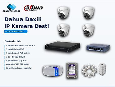 Dahua Daxili IP kamera dəsti Dahua Daxili Səsli IP Kamera Dəsti