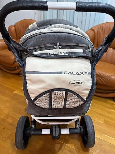 mattpear classic m plus: Uşaq arabası – Adamex Galaxy - Tip: 3 təkərli körpə arabası (ön təkər — 4