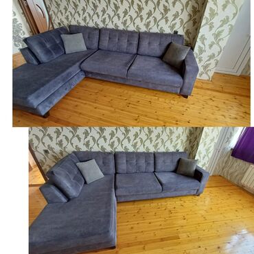 islenmis divan: Угловой диван, Б/у, Раскладной, С подъемным механизмом, Нет доставки