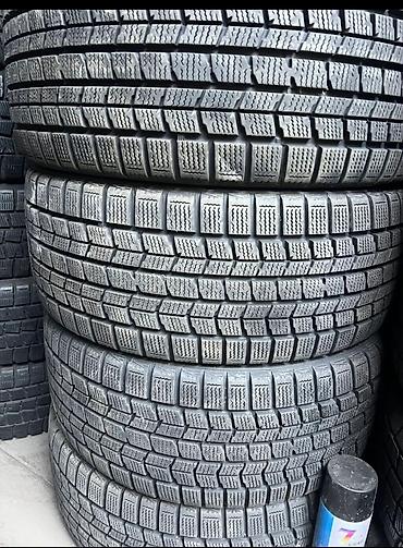 тико сатам: Шиналар 235 / 55 / R 18, Кыш, Колдонулган, Комплект, Жеңил унаалар — 1