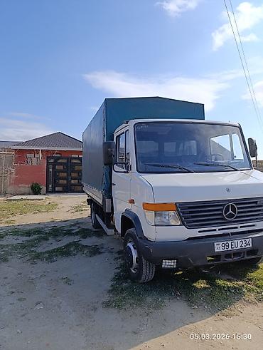 99 maşını: Mercedes-Benz 612D yük maşını - Gövdə: tentli, yüksək bortlu — 2