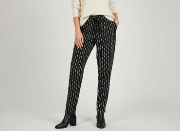 Rajstopy: Even&Odd, Spodnie materiałowe damskie, rozmiar L