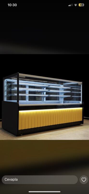 Soyuducu vitrinləri: Şirniyyət üçün, 125 * 200 * 70, Yeni, Ödənişli çatdırılma, Pulsuz çatdırılma, Ünvandan götürmə — 7