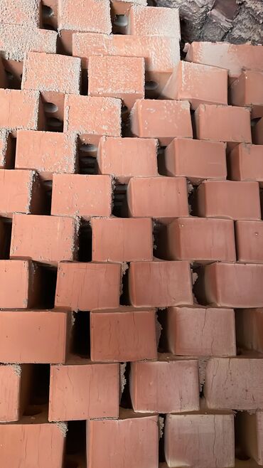 Строительный кирпич: Пустотелый, дырчатый, Жженый кирпич, Полублок, 250×120×88 — 6
