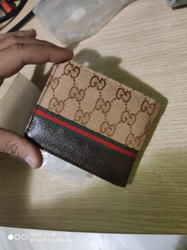 legend muske majice sa kragnom: Muški novčanik, Gucci, Materijal: Koža