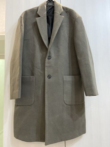 Пальто мужское производство Корея, размер 46,48 новое цвет серый цена