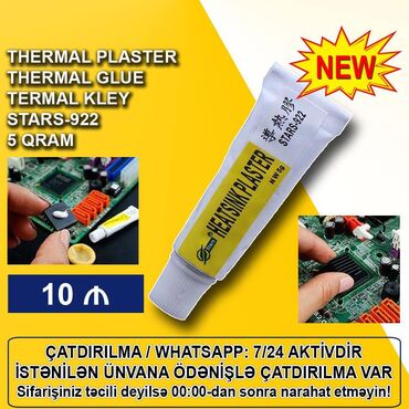 termopasta: Termal yapışqan "Stars-922 5qr" 🚚Metrolara və ünvana çatdırılma var