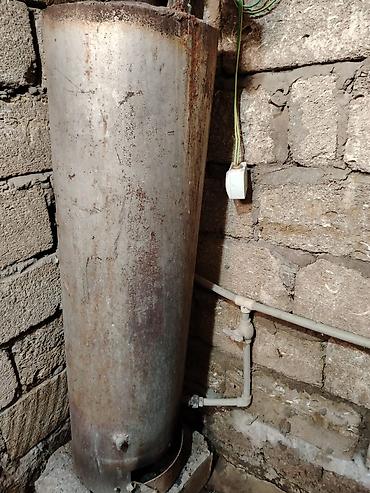 Metallik su qızdırıcısı (boiler) – şaquli silindrik gövdə - Yanacaq