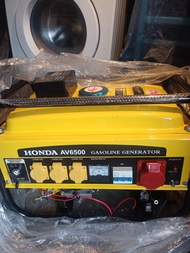Генераторы: Бензиновый генератор HONDA AV6500 - Тип: портативный бензогенератор в — 4