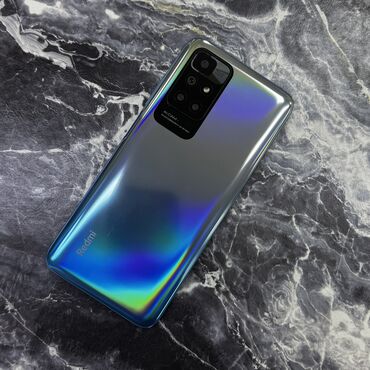 Redmi: Redmi, Redmi 10, Б/у, 128 ГБ, цвет - Синий, 2 SIM — 1