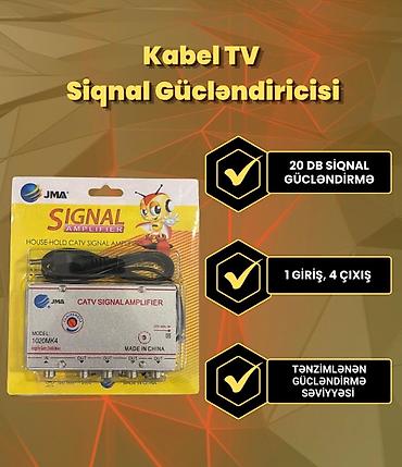 android tv: JMA Kabel TV (CATV) Siqnal Gücləndiriciləri – ev və obyektlərdə — 1