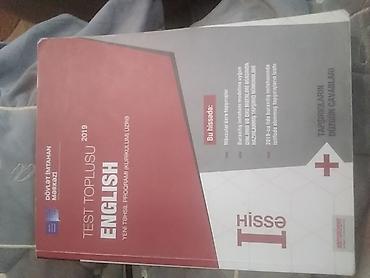 dərs kitabları: İngilis dili Testlər 9-cu sinif, DİM, 1-ci hissə, 2019 il — 1