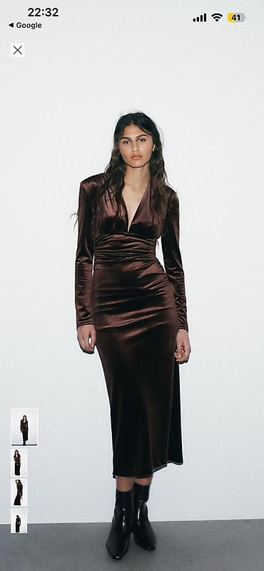 mexmer parca: Ziyafət donu, Midi, Zara, XL — 4