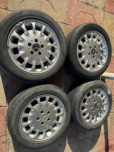wam disk: İşlənmiş Disk təkər Mercedes-Benz 215 / 55 / R 16, 5 Boltlu — 1