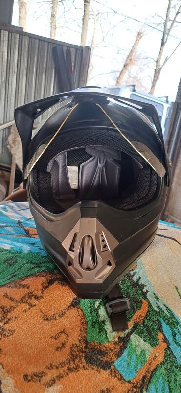 Шлемы: Матовый шлем XL/61-62