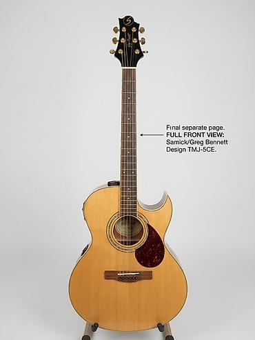 gibson gitara: Başlıq: Samick Greg Bennett TMJ-5CE Elektro-Akustik Gitara + Sərt — 3