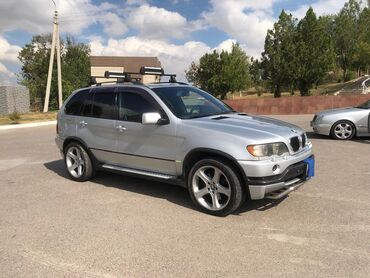 аварийное бмв: BMW X5: 2002 г., 4.6 л, Автомат, Бензин, Кроссовер