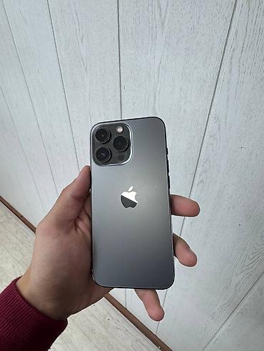 Apple iPhone: IPhone 13 Pro, Б/у, 256 ГБ, Графит, 76 % — 1
