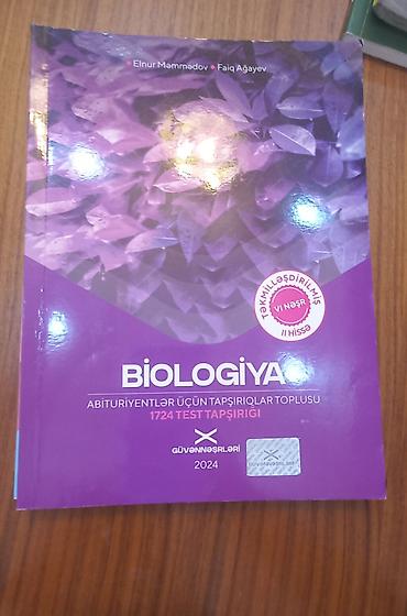 Biologiya 11-ci sinif, 2024 il, Pulsuz çatdırılma