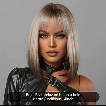 Perike i klipse: Perike – više modela i dužina - Tip: ženske modne perike sa dugim — 57