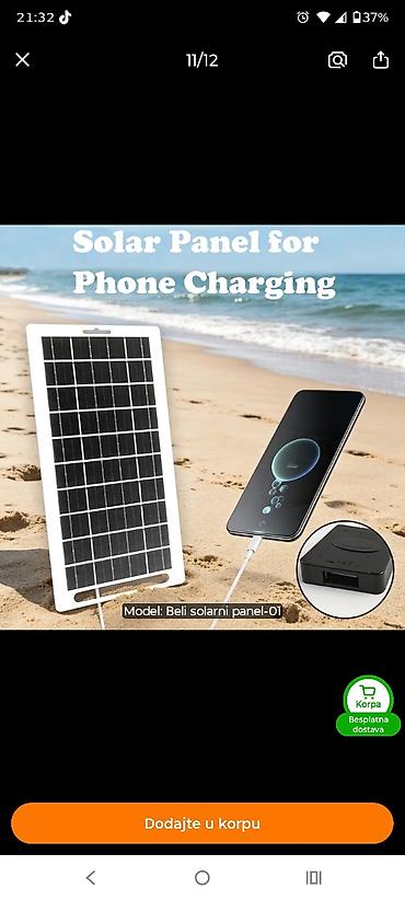 nogice za tv philips: Beli solarni panel-01 – prenosivi USB solarni punjač snage 30w - — 5