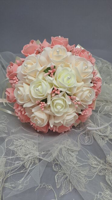 Свадебные аксессуары: Свадебный аксессуар, Новый, цвет - Молочный — 8