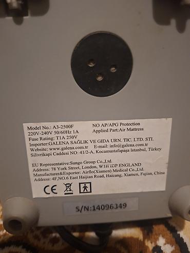 Tibbi avadanlıq: Məhsul: Galena XT-40 – Havalı Yataq və Pompa Sistemi üçün kompressor — 3