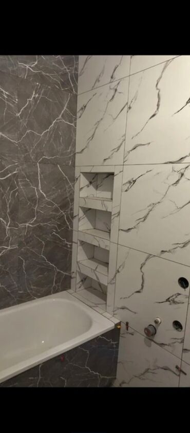 Укладка плитки: Услуги по облицовке ванных комнат и душевых плиткой/керамогранитом под — 27