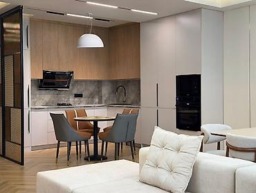 Продажа квартир: 3 комнаты, 115 м², Асанбай мкр Элитка, 9 этаж, Дизайнерский ремонт — 3