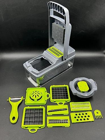 Дом и сад: Salat doğrayan 15 pcs Veggie Slicer 15 Parçalı Multifunksional — 4