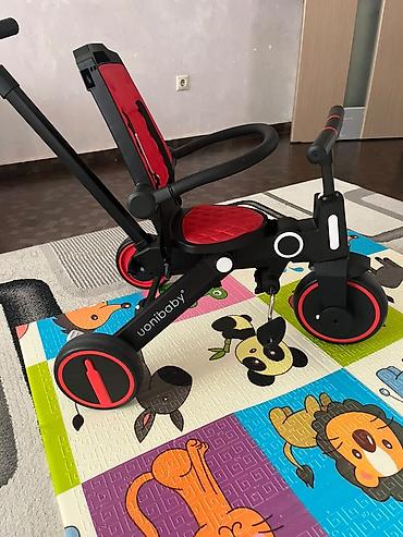 velosiped trinx: UoniBaby uşaq üçtəkərli velosiped/araba - Qiymət: 100 AZN - Ünvan — 2