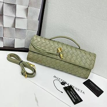 watt pro: Bottega Veneta toxuma dizaynlı çanta - Material: hamar, toxuma — 6