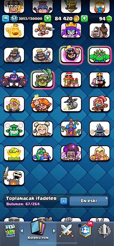 oxatan: Clash Royale hesabı – yüksək səviyyəli kolleksiya və güclü destələr — 3