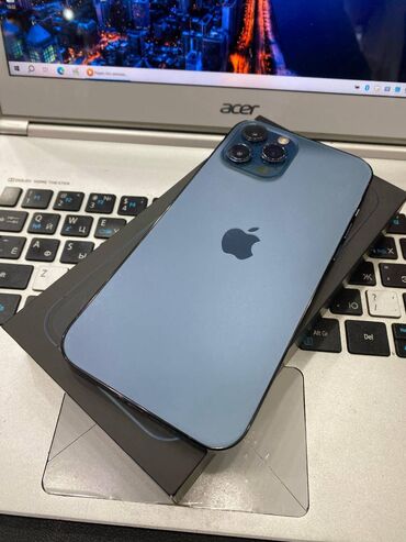 iphone 12 pro max dublikat: IPhone 12 Pro Max, 128 GB, Pacific Blue