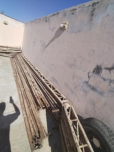 Metal fermalar: Metall dayaq və iskele komplekti - Material: polad borular və — 1