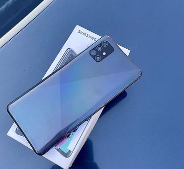 samsung s7 tab: Samsung Galaxy A51, 128 GB, rəng - Boz, Barmaq izi, İki sim kartlı, Face ID — 2