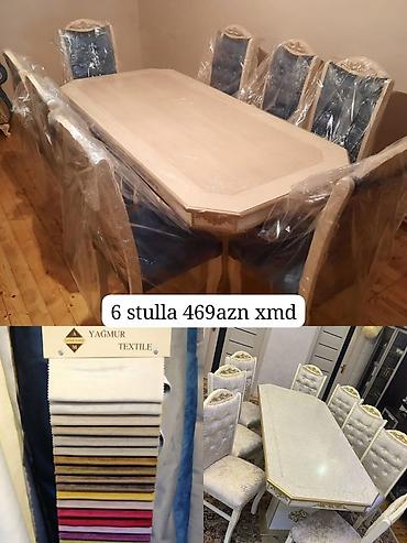 annaberry textile: Düz masa, Qonaq otağı üçün, 6 nəfər — 1