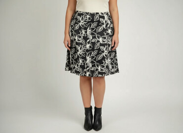 czarne spódnice z suwakiem: Spódnica damska, rozmiar 2XL