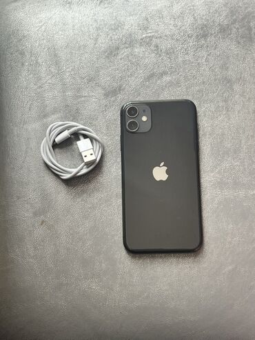 IPhone 11, 128 GB, Qara, Simsiz şarj, Face ID, Sənədlərlə