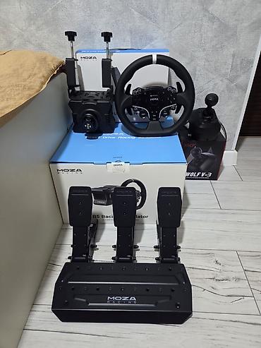 gt 63: Продаю полный комплект автосимулятора Moza R5 Bundle в идеальном — 1